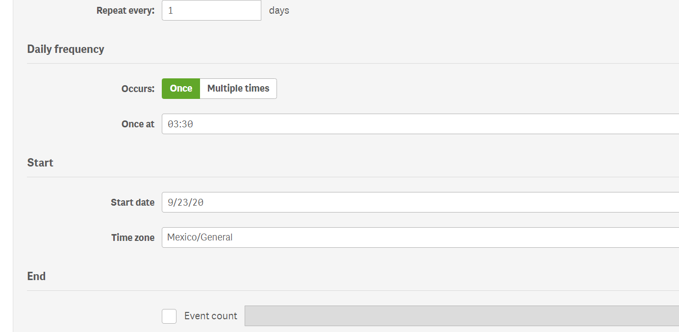 Solved Disable Daylight savings in Nprinting Qlik Community 2063422