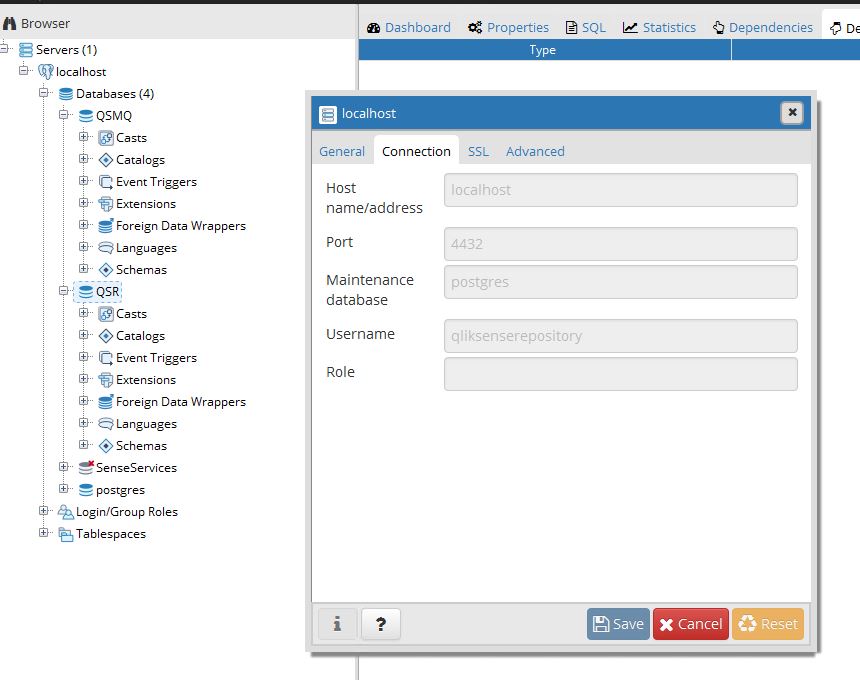 Screenshot van Qlik Sense Server software.