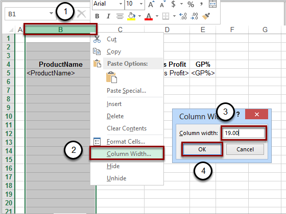 How To Set Columns Width In An Excel Report Qlik Community