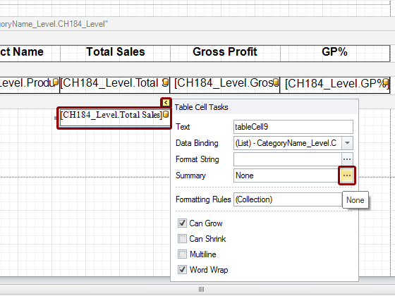 Open-Summary-Editor-for-CH184_LevelTotal-Sales-Cel.png