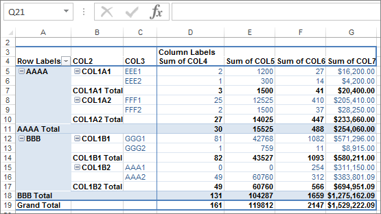 Solved: Create Pivot Table in Nprinting. - Qlik Community - 1112830