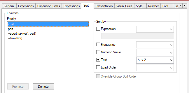 How to sort high to low for multiple columns - Qlik Community - 1688488