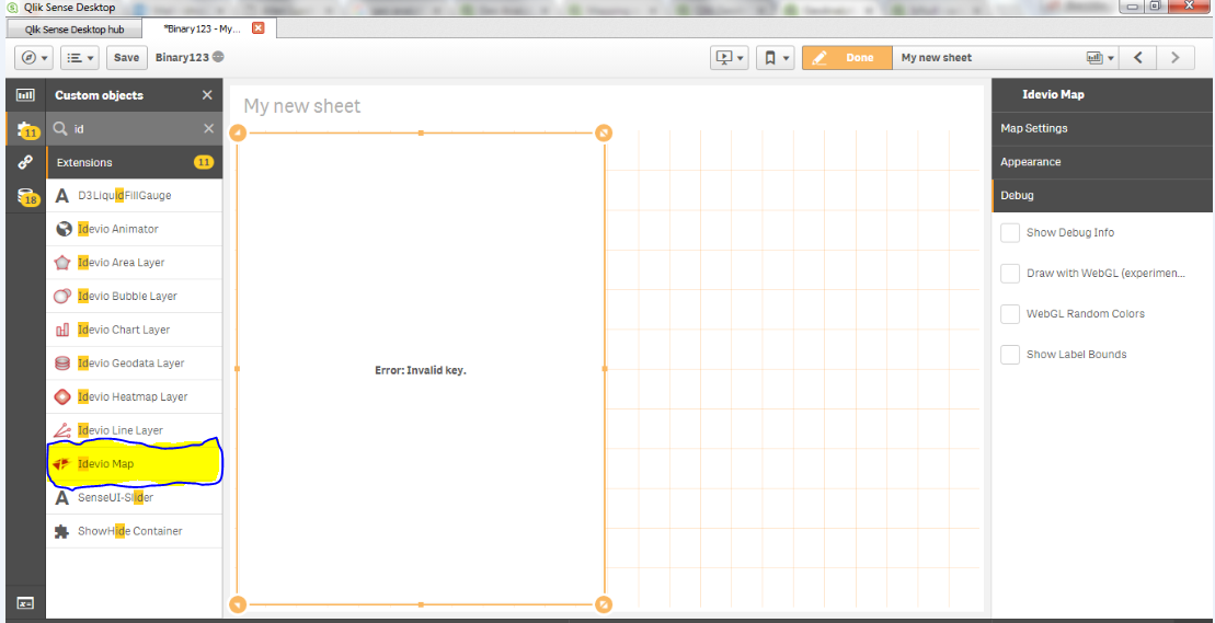 While Using Idevio Map (Geo Analytics) extension i... - Qlik Community ...