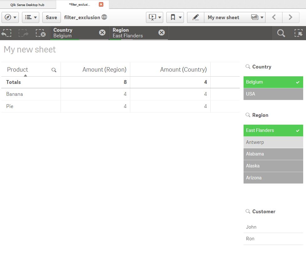 Qlikview Exclude Values From Chart