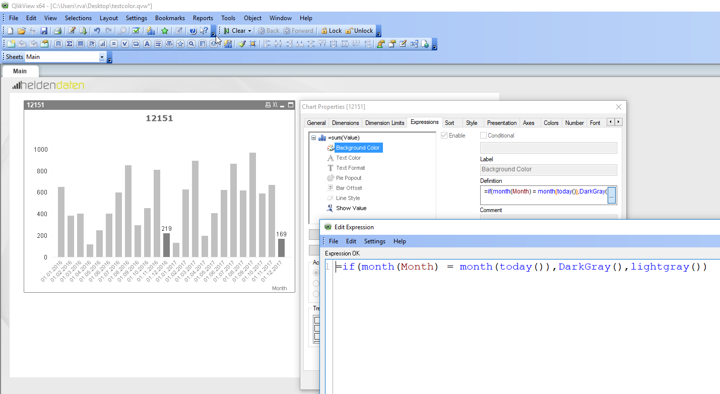 Using Colors with Qlik Sense Visualizations, Measu... Qlik Community