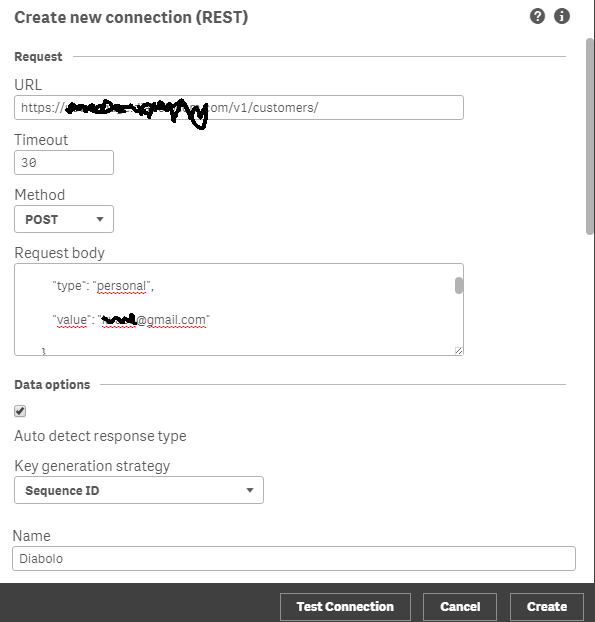 Qlik Rest Connector Key Generation Strategy