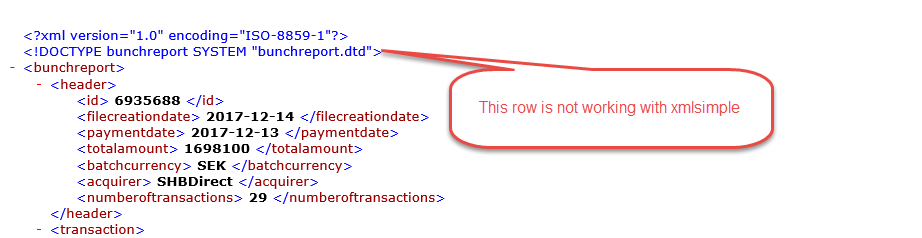 Solved: XML file invalid at top level / tried xmsax - Qlik Community -  1440940