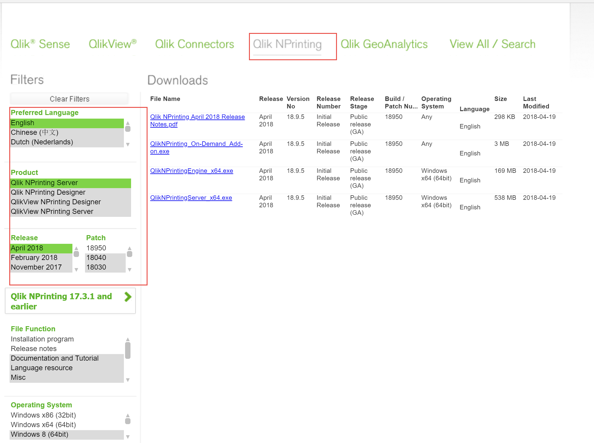 Solved: Update NPrinting 17 - Qlik Community - 63664