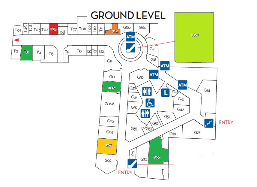 printable woodbury outlet printable woodbury commons map