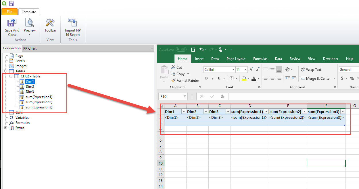 nprinting Excel with Pivot Qlik Community 43198