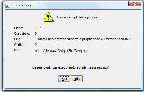 Como resolver erros de script no navegador