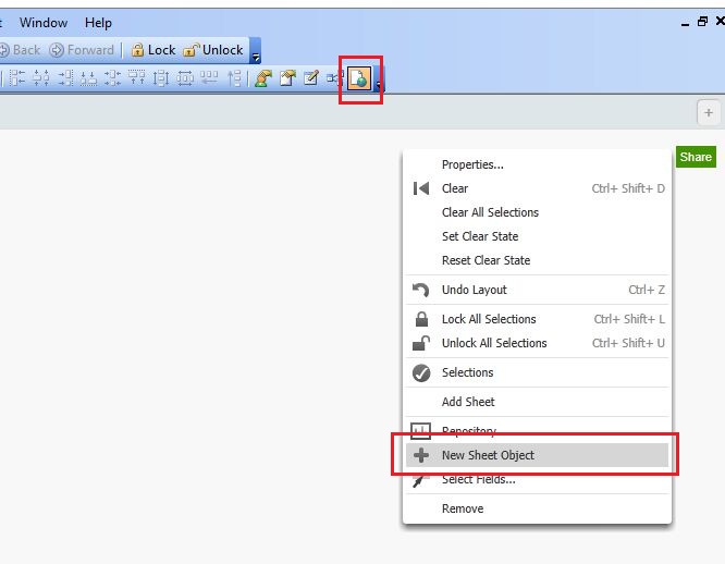 Can't add New Sheet Object in view Qlik Community 773334
