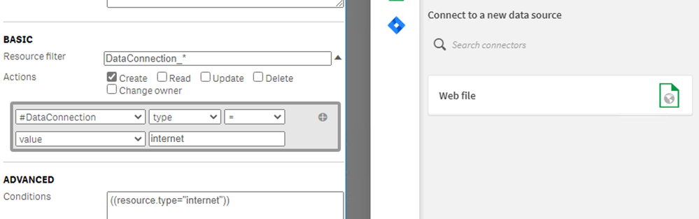 internet type rule works