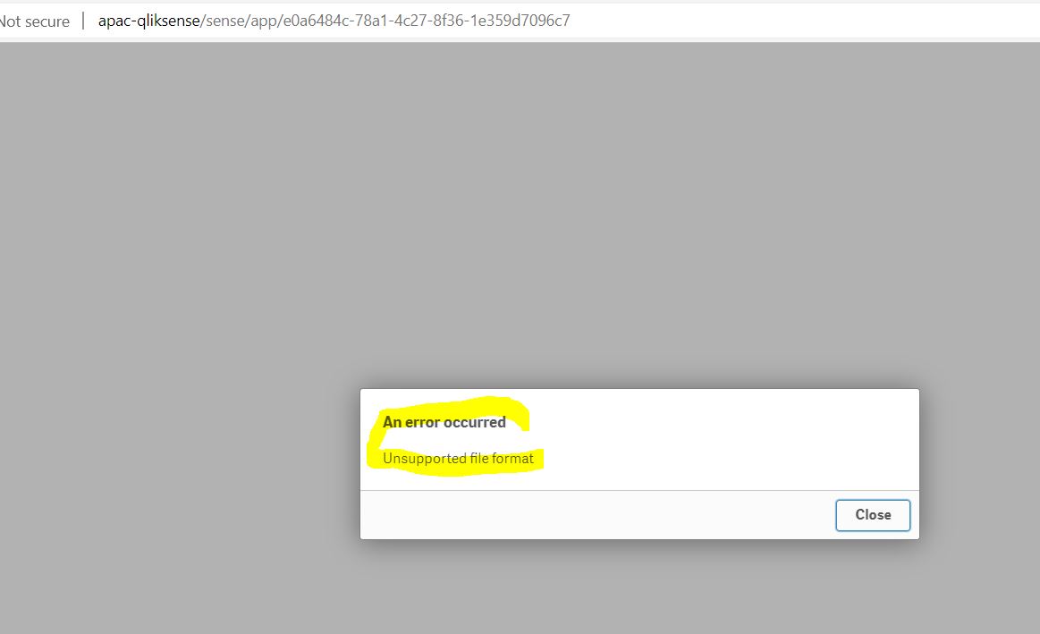 App Crashed and Im unable to duplicate or export t... - Qlik Community ...