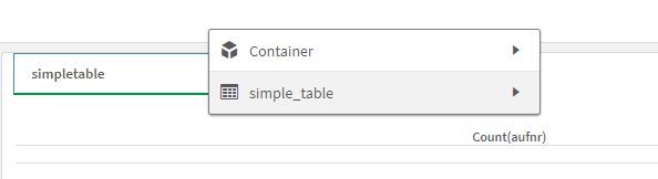 default container  enables data export