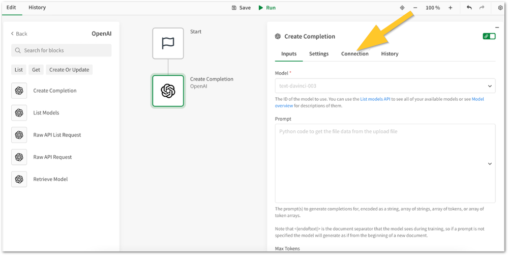 How to automate OpenAI