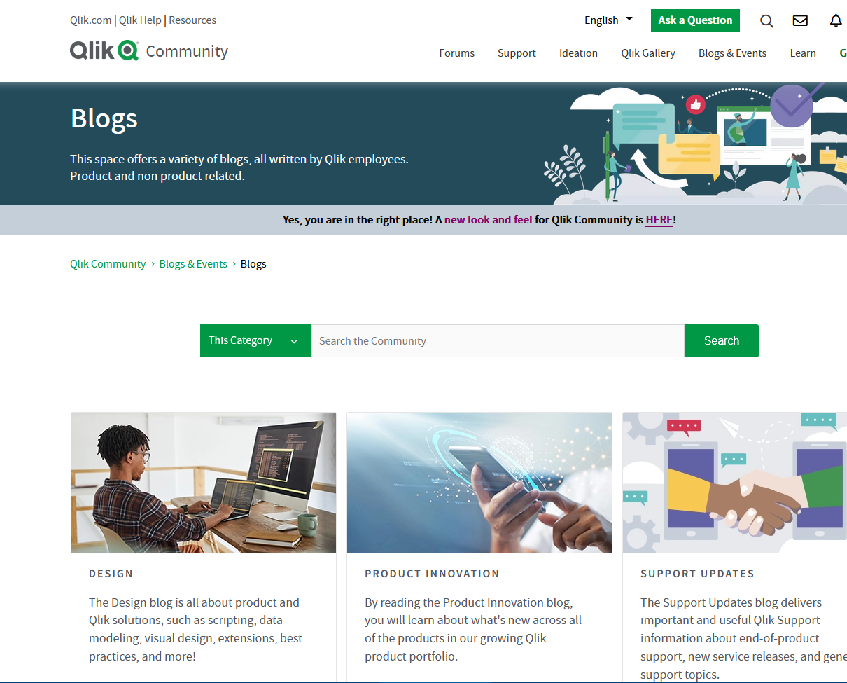 A new look and feel is here! - Qlik Community - 2103637