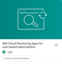 Qlik Cloud Monitoring Apps for user-based subscriptions template overview.png