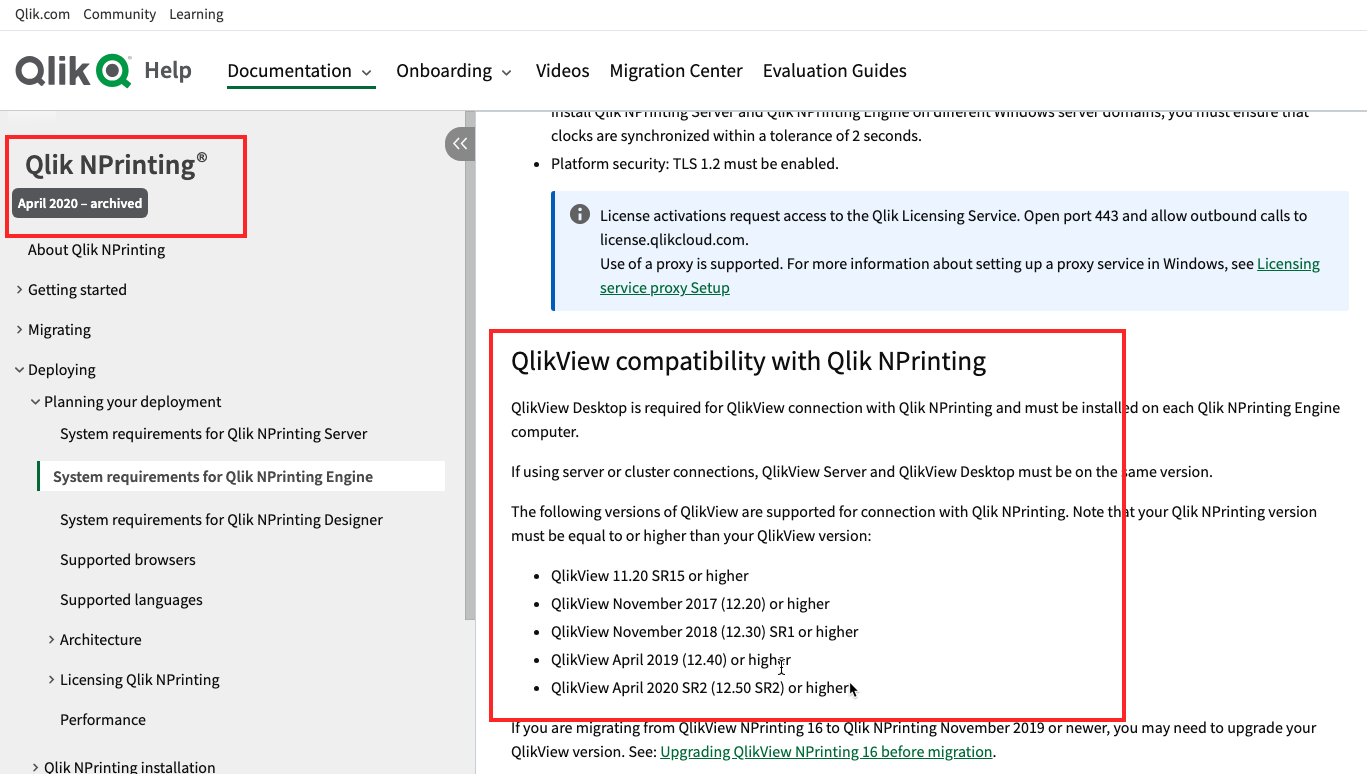 Issue where the Nprinting report screen is display... - Qlik Community ...