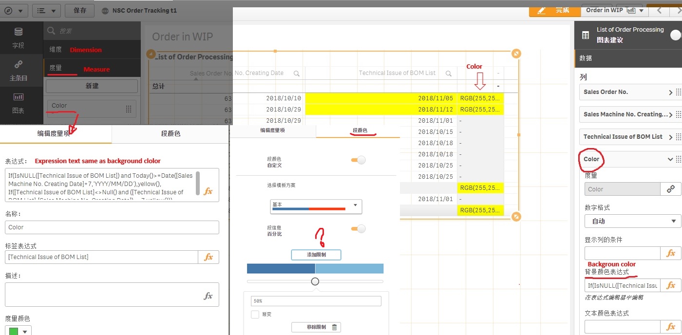 Qlik sense table field color change & KPI fonts co... - Qlik Community