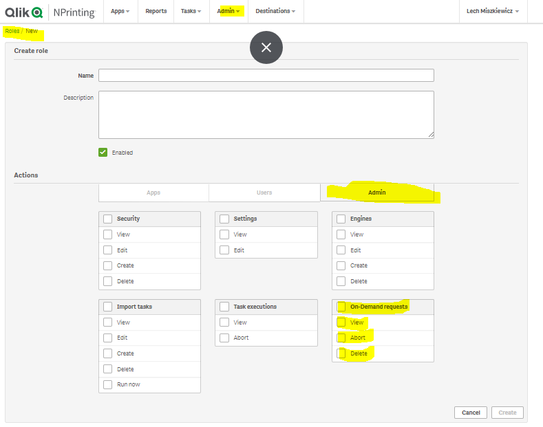 Security - Nprinting on demand Qlik Sense - Qlik Community - 1575031