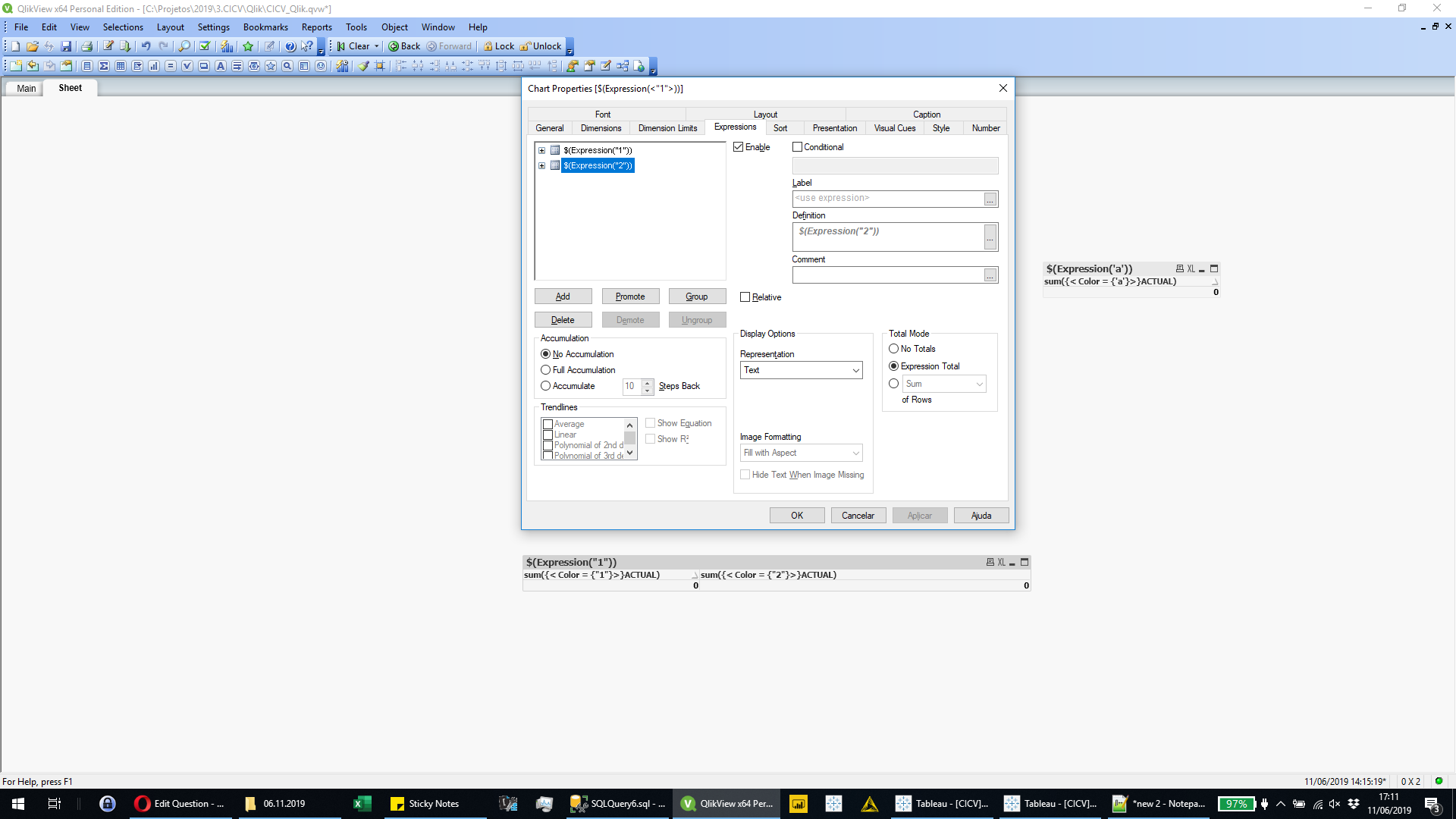 Pass in value into a variable for set analysis - Qlik Community - 1590111