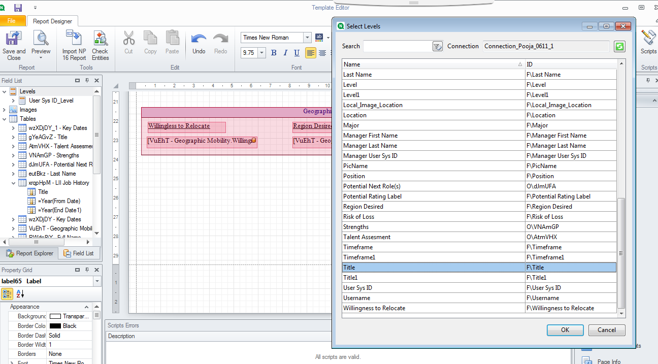Solved: Table in Nprinting Pixel Perfect showing only firs... - Qlik ...