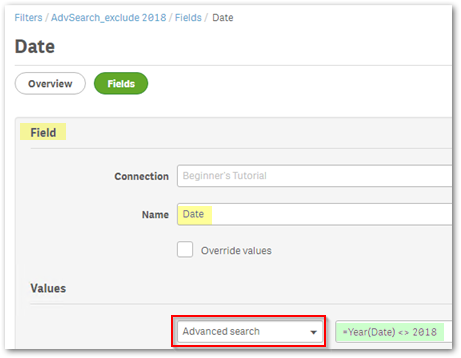 Solved: All but one values on a NPrinting filter - Qlik Community - 1599292