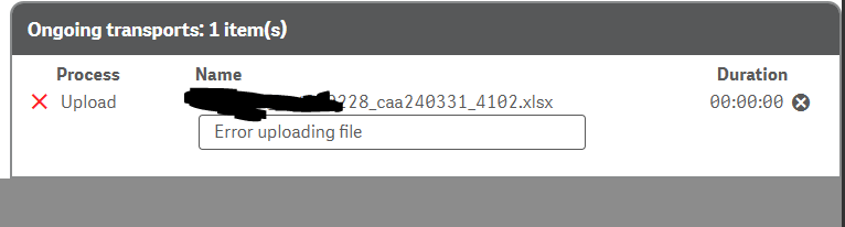 Solved: Unable to upload file to App Contents - Qlik Community - 2437757