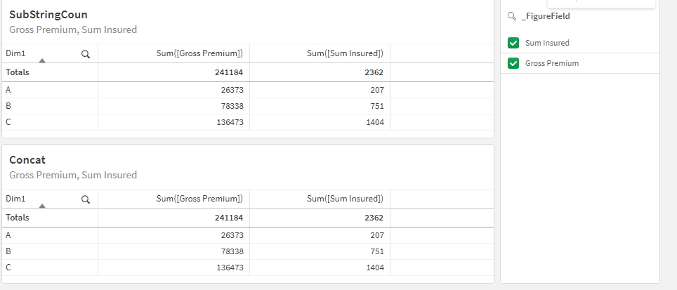 Solved: Extracting multiple items from filter to table - Qlik Community ...