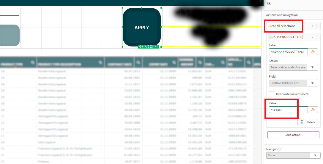 Button for filtering data in a column to show, tha... - Qlik Community ...