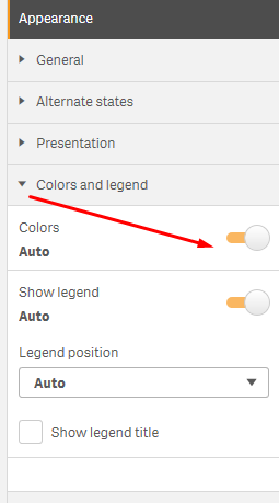 Custom colors for stacked bar chart - Qlik Community - 1610642