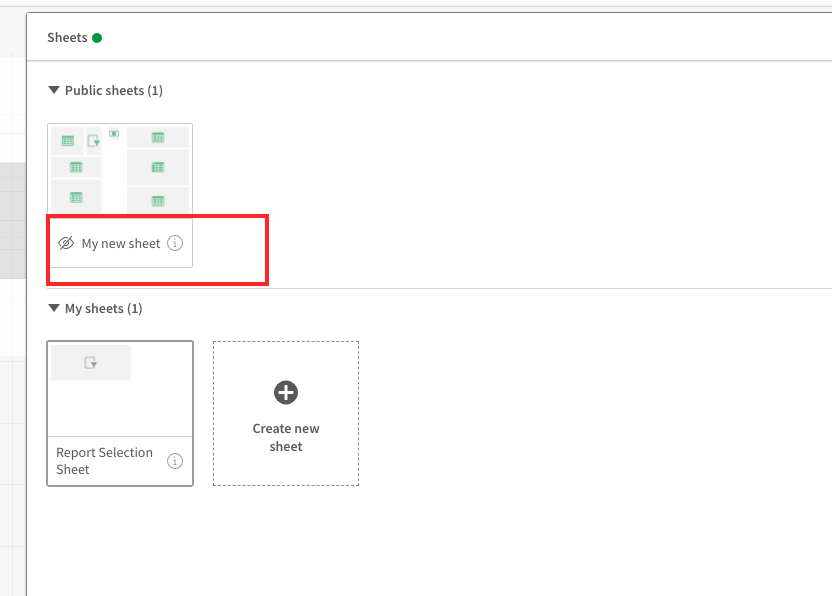 Solved: Tabular Reporting - from private sheet or shared s... - Qlik ...