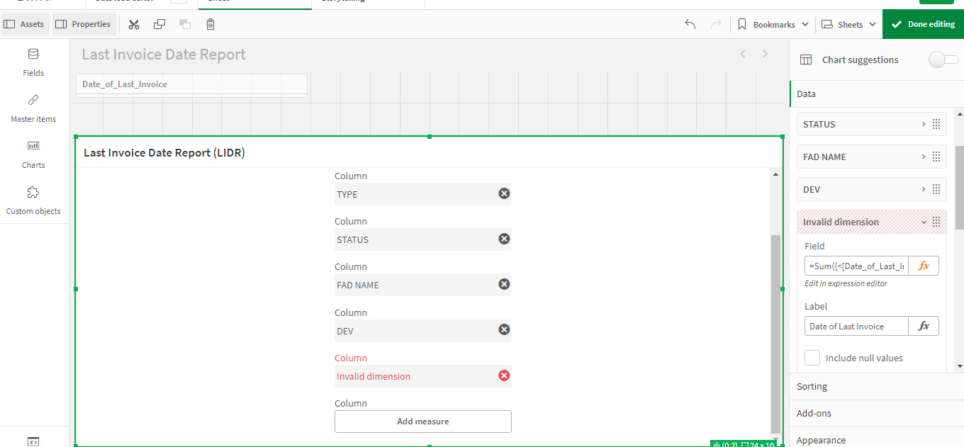 How to filter the data table using Filter pane val... - Qlik Community ...