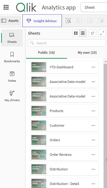 Exploring the new Navigation Menu object - Qlik Community - 2496637