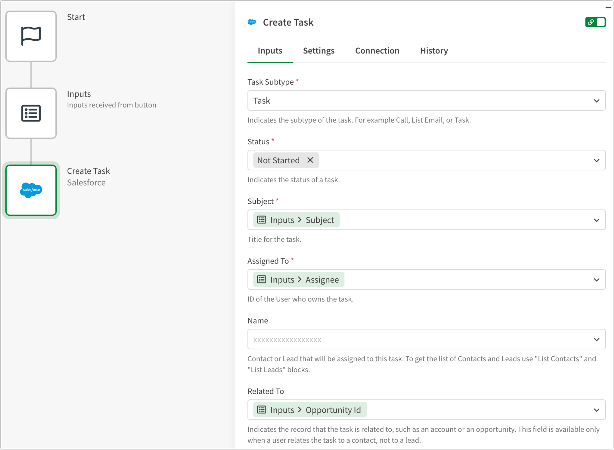 Qlik Automate: Create Tasks in Salesforce and comp... - Qlik Community ...
