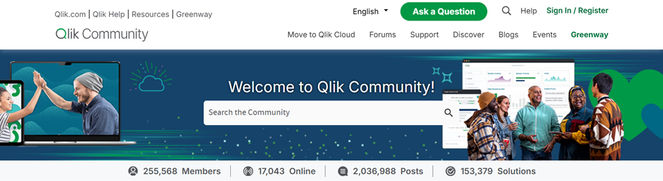 Mid-July Refresh: A Sleek New Header & More Commun... - Qlik Community ...