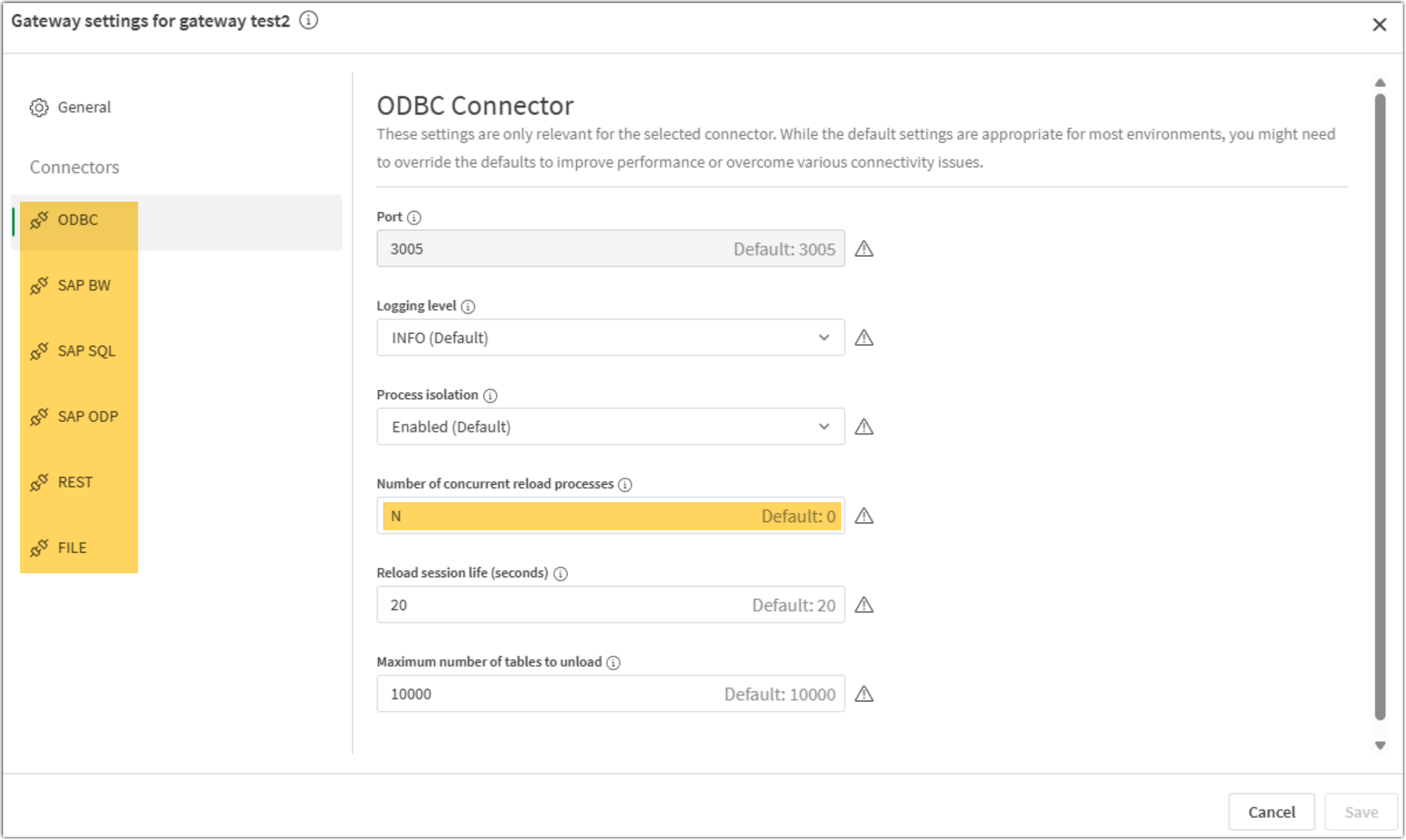 Qlik Data Gateway: Unable to change Process Isolat... - Qlik Community ...
