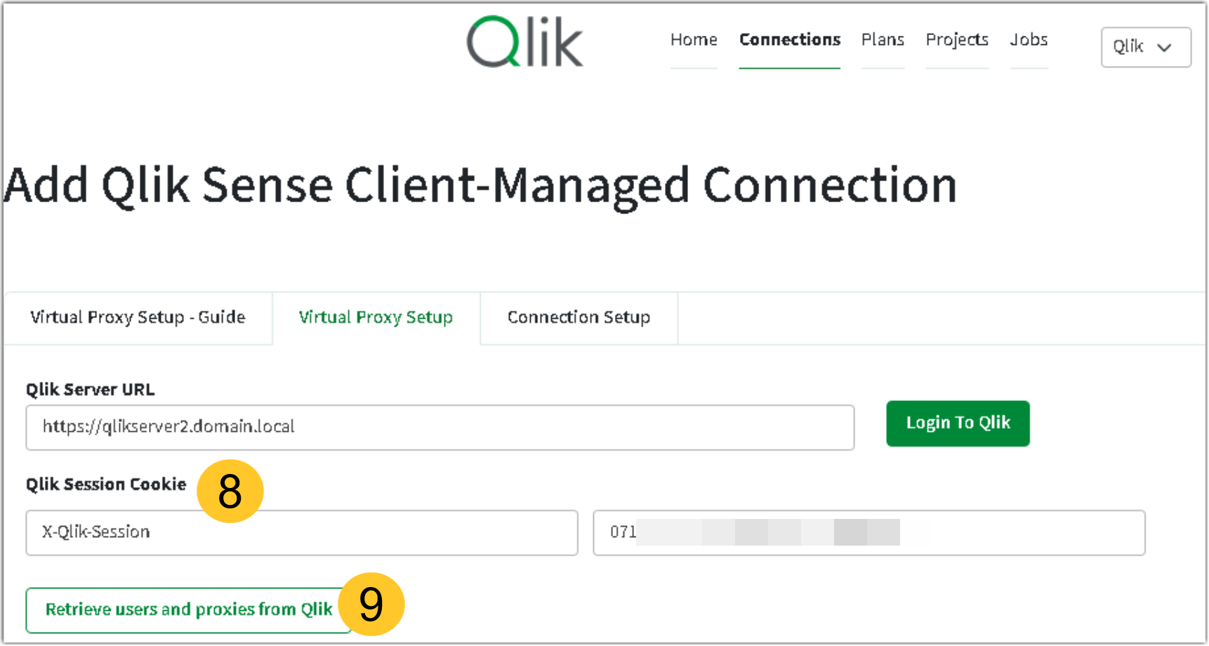 How to set up a test connection from Qlik Sense Cl... - Qlik Community ...