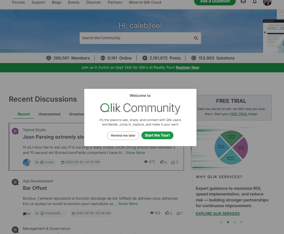 Round Two! More September Updates on the Qlik Comm... - Qlik Community ...