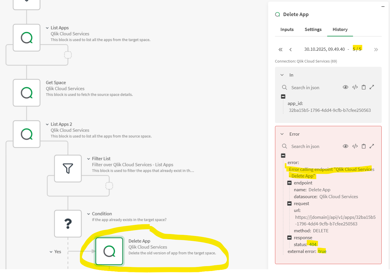 Solved: Automation "Export an app to a shared space as a b... - Qlik ...