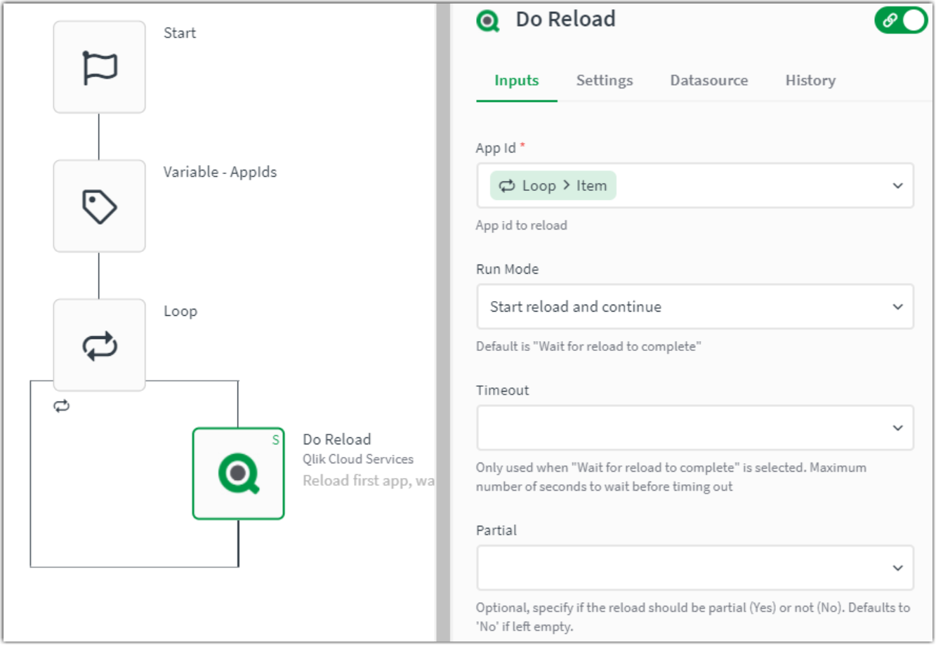 How to use task chaining with Qlik Automate - Qlik Community - 1834006