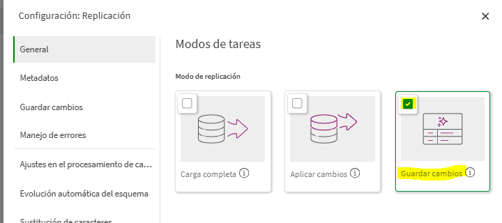 Qlik Cloud data Integration task only mode save ch... - Qlik Community ...