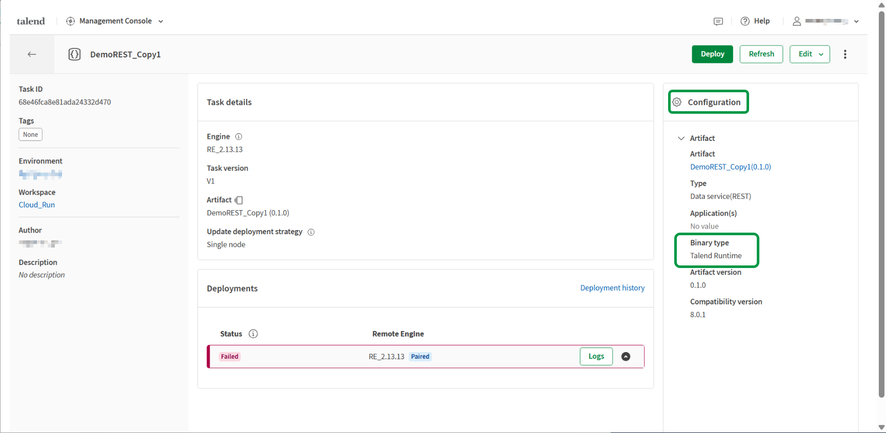 Qlik Talend Cloud: How to find out what execution ... - Qlik Community ...