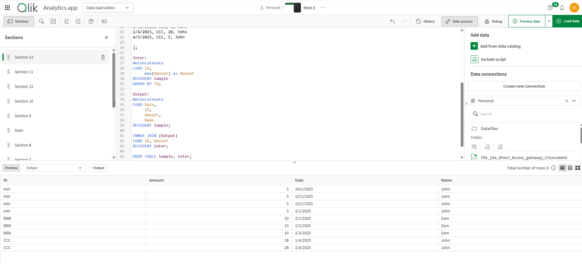 Solved: Help with filtering Data in Qlik - Qlik Community - 2540807