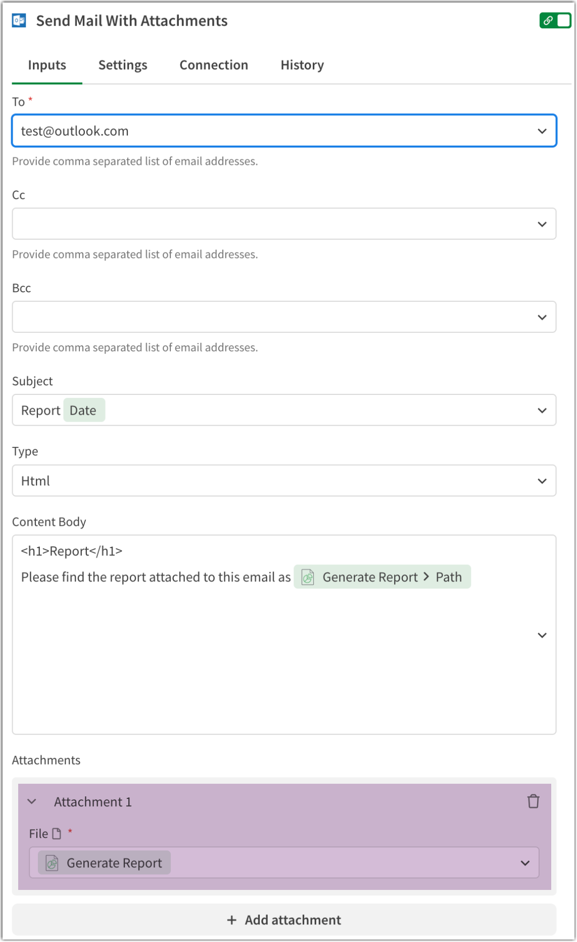 How to: Getting started with the Microsoft Outlook - Qlik