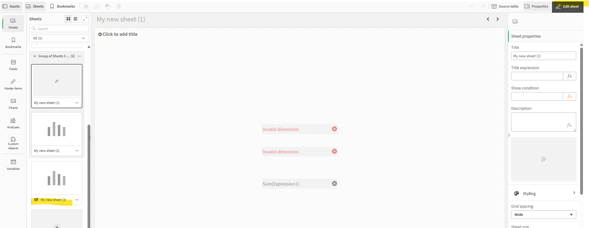 Solved: how to un-hide hidden sheet in Qlik Cloud - Qlik Community ...
