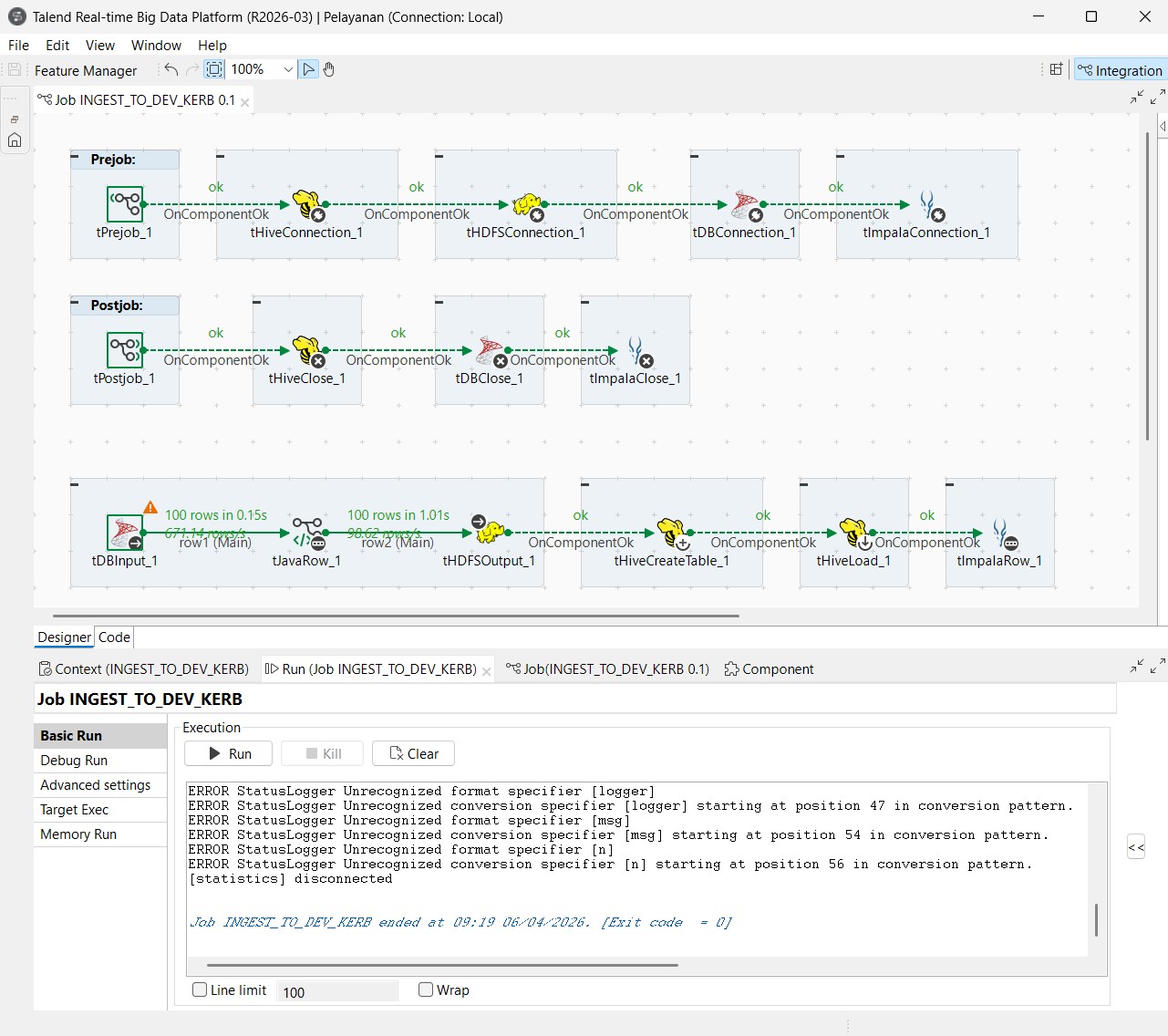 ERROR StatusLogger Unrecognized format specifier - Qlik Community - 2546013