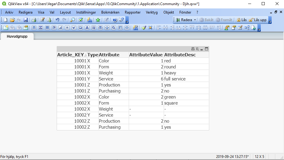 Solved: extract values from field names to transform table - Qlik ...