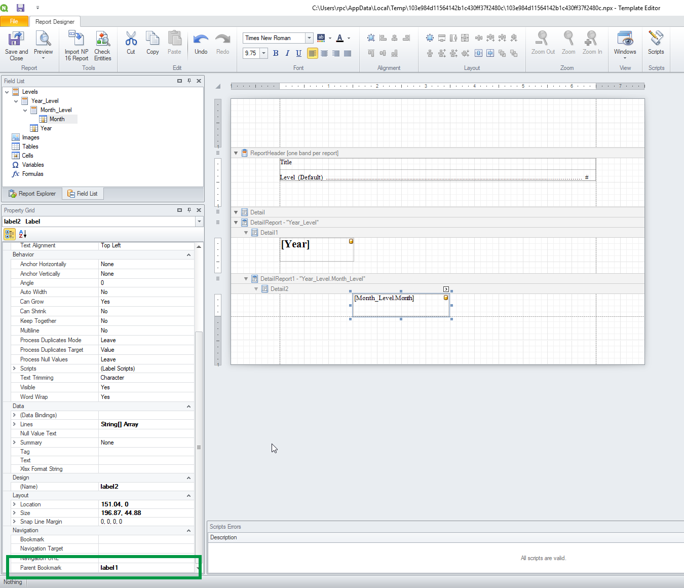 Table of Contents with multiple levels - Qlik Community - 1521414